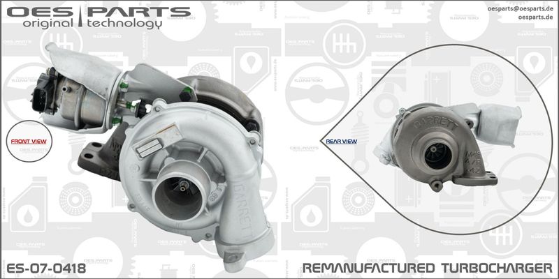 OES PARTS Kompressor,ülelaadimine ES-07-0418